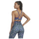 Reebok Γυναικείο μπουστάκι S Lux Strappy Bra ModernS